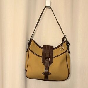 Etienne Aigner EUC Linen Canvas Medium Purse